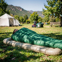 Couette de camping d'hiver légère en duvet, couverture de couchage d'extérieur ultralégère et pliable OEM ODM