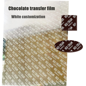 Trắng Tùy Biến Sô Cô La Chuyển Phim A4 Kích Thước Ăn Được Sô Cô La Chuyển Giấy Tờ Tùy Chỉnh In Bánh Trang Trí - Product Image 1