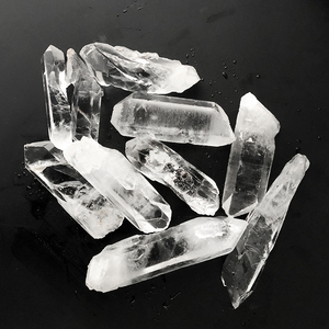 Varitas curativas de cuarzo Natural, puntos de cristal, gran oferta - Product Image 6