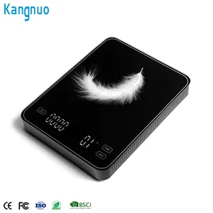 Custom Logo Painting 3kg Mini Electronic Output Waterproof Baking Weighing Scales Compact Digital Food Coffee Scale With Timer