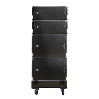 Système de sonorisation Line Array passif double 10 pouces LS3(4+4+2) Série LA 700W/500W XLR/Speakon Garantie 3 ans Boîtier en bois Montage polyvalent