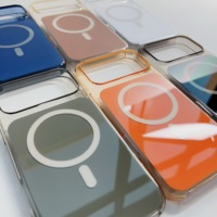 Nouvelle coque de téléphone anti-chute pour iPhone 17 Pro, en acrylique PC, avec chargement magnétique sans fil, pour iPhone 15 16 17