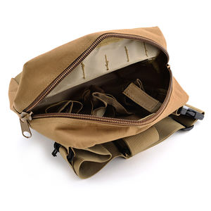 Sac de jambe tactique en nylon Molle pour trousse de premiers secours, camping en extérieur, EDC d'urgence, chasse et survie - Product Image 3