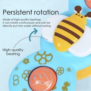 Jouet musical pivotant à ventouse pour bébé, avec anneau de dentition et fonction apaisante, pour poussette et chaise haute - Product Image 3