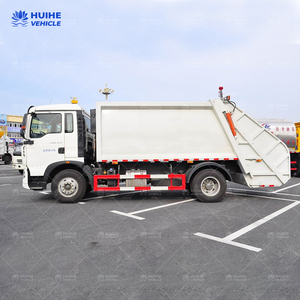 <span class=keywords><strong>Camion</strong></span> à ordures Howo 4x2 4000L à chargement arrière, compacteur, <span class=keywords><strong>camion</strong></span> à ordures d'<span class=keywords><strong>occasion</strong></span> - Product Image 4