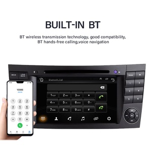 Reproductor de Audio para Auto Jiawell de 7 Pulgadas con Android, GPS, WIFI y Carplay para Mercedes Benz Clase E W211 2002-2008 y Clase CLS W219 2005-2006 - Product Image 4