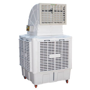 2024 NOUVEAU MODÈLE Refroidisseur d'air par évaporation industrielle <span class=keywords><strong>petit</strong></span> refroidisseur d'air 18000m3/h 1.1kw - Product Image 1