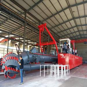 ガソリン駆動18インチ浚渫ポンプカッター吸引式浚渫船（金採掘・河川砂浚渫用モーター付き）640m/h容量 - Product Image 2