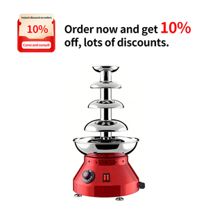 <span class=keywords><strong>Fontaine</strong></span> à <span class=keywords><strong>chocolat</strong></span> de qualité commerciale avec un moteur puissant et un flux en cascade fluide. - Product Image 4