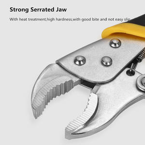 คีมปากโค้ง YTH Wholesale ขนาด 5 นิ้ว 7 นิ้ว 10 นิ้ว คีมล็อค คีมถอดสกรู คีมหนีบ - Product Image 4