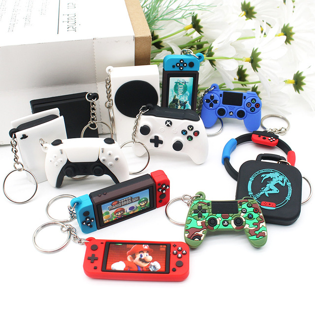 New Trend Zelda Kingdom Tears Nin Tendo / / X Box Mini Gamepad Keychain Pendant Gaming Accessories