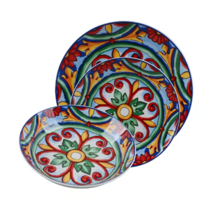 <span class=keywords><strong>Set</strong></span> di Stoviglie Eleganti da <span class=keywords><strong>18</strong></span> Pezzi, Design con Decalcomanie Italiane, Qualità Linyi, <span class=keywords><strong>Set</strong></span> di <span class=keywords><strong>Piatti</strong></span> in Porcellana Dura, <span class=keywords><strong>Set</strong></span> di Stoviglie in Ceramica - Product Image 4
