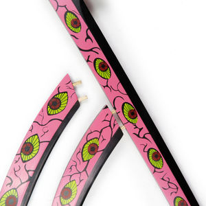 Épée Katana de Cosplay Version Bois Style Japonais Demon Slayer Kokushibo 104CM - Product Image 4