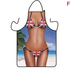 Tablier de cuisine créatif et amusant pour homme musclé, tablier de cuisine pour femme, tablier de cuisson pour dîner, tablier de cuisine, outils de nettoyage domestique - Product Image 2