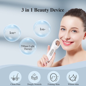 TOUCHBeauty Rechargeable Face Eye Massager | <strong>Ionic</strong> Skin <strong>Care</strong> <strong>Device</strong> with ABS Stainless Steel Design - Product Image 2