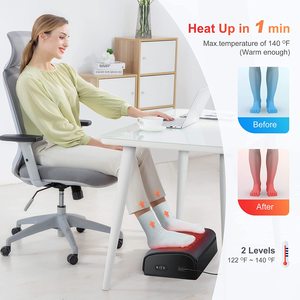 Chauffe-pieds <span class=keywords><strong>Comfier</strong></span> et repose-pieds pour sous le bureau au travail - Product Image 5
