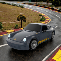Mini 1:64 de alta velocidad remoto RC Drift Car 2,4G simulación de carreras de escritorio juguetes de Metal con cargador USB regalo perfecto