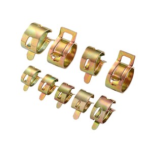 T304 Stainless Steel Universal Pipe <b>Clamp</b> High Temperature Resistant Lap Joint <b>Exhaust</b> U Type for 2 2.5 3 Sizes - Product Image 4