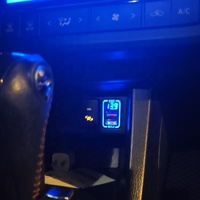 Xiaomi — chargeur de voiture double USB QC3.0, adaptateur, avec affichage numérique, voltmètre, DVR, chargeur rapide, universel, pour Toyota