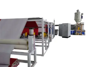 Meilleure vente ligne de machines de machine de support de revêtement de tapis TPR TPE avec la meilleure qualité