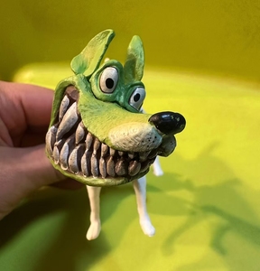 Modellini da Collezione Cinematografici, Giocattoli Creativi e Originali, Statuette a Tema The Mask, Decorazioni da Scrivania a Forma di Cane, Bambole Modello in Stile Anime - Product Image 1