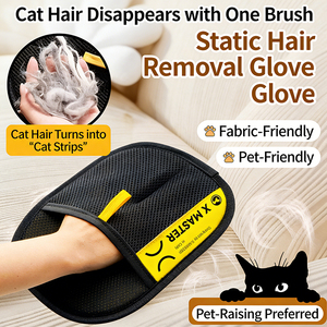 Guante electrostático de doble cara para eliminar el pelo de gato, diseñado para proteger los dedos, de alta calidad para uso doméstico, venta al por mayor de fábrica. - Product Image 2