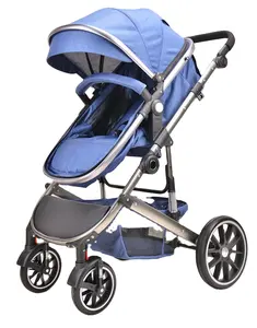 Fournitures et produits de luxe de haute qualité pour poussettes pour bébés Walker Wagon Carrier Baby Stuff 3 en 1 Landau Walker avec roues vente en gros