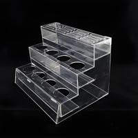 Étagère de rangement et de présentation multicouche transparente en acrylique pour figurines de dessins animés et boîtes mystères, montage facile