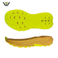 Semelles DK Suela, fabricant de semelles en caoutchouc MD haute performance du Brésil, couleur fluorescente pour chaussures de trekking extrêmes en plein air.