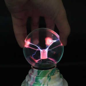 गर्म बिक्री उच्च गुणवत्ता वाले उपहार बाल जन्मदिन पार्टी यूएसबी संचालित टच कंट्रोल इलेक्ट्रोस्टैटिक गोले लैंप का नेतृत्व किया जादू प्लाज्मा बॉल - Product Image 4