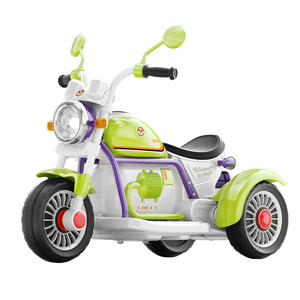 Модный унисекс Детский Электрический мотоцикл <span class=keywords><strong>3</strong></span>-х колесный батарейный привод игрушки автомобили 2-4 От 5 до 7 лет дистанционный трехколесный велосипед - Product Image 6