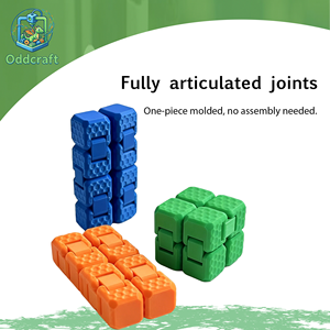 Cube infini 2x2 imprimé en 3D personnalisé, jouet créatif coloré et portable, casse-tête pour enfants de plus de 14 ans - Product Image 1