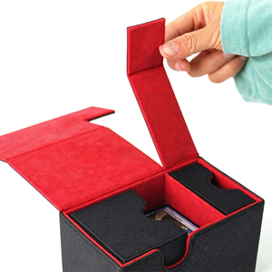 Estuche de Cuero con Imán Fuerte para Cartas de Magia TCG - Product Image 1