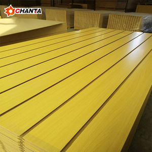 Placa Ranurada de 18 mm HMR, <span class=keywords><strong>MDF</strong></span> Resistente a la Humedad, 1220*2440 mm, Popular en Tailandia - Product Image 3