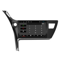 Pemutar Multimedia mobil 10.1 inci, Radio mobil Stereo Android layar GPS 2017 2018 2019