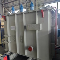 Transformateur triphasé à enroulement en cuivre à double bobine en résine coulée à économie d'énergie 50Hz pour four de fusion par induction