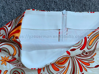 Jupe longue midi imprimée florale pour femme, élastique et extensible, style crayon simple, pour le bureau ou décontractée, coupe ajustée