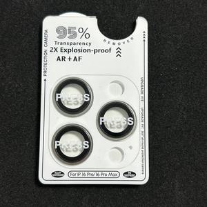 Protection d'objectif arrière anti-explosion de haute qualité 95 avec positionnement pour iPhone 17 Pro Max 16 Plus, <span class=keywords><strong>film</strong></span> d'objectif en métal - Product Image 5