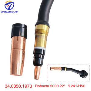 <span class=keywords><strong>Fronius</strong></span> 34.0350.1973 Col de cygne authentique 22 °   Pièce de rechange pour torche de soudage robotisée Robacta 5000 <span class=keywords><strong>MIG</strong></span>/<span class=keywords><strong>MAG</strong></span> - Product Image 4