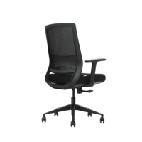 Chaise de bureau ergonomique moderne en gros avec dossier en maille, confortable et pivotante, pour bureau commercial (Silla Oficina)