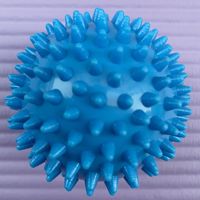 Balles de massage à picots en PVC écologiques de 6,5 cm pour thérapie, massage des fascias, yoga, confort et efficacité améliorés
