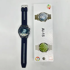 Montre connectée tendance Ai-15 avec bracelets en silicone, montre pas chère pour hommes, appels téléphoniques, application, suivi d'activité physique - Product Image 2