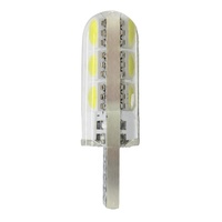 Bombilla LED de Silicona W5W 5W5 12V 6SMD T10, Luz LED Estroboscópica para Interior de Coche, Luz de Lectura, Luz de Matrícula Lateral, Blanca 194