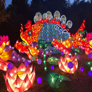 Fiestas y festivales chinos Carnaval para espectáculo/the Leaping Dragon Millennium Lantern - Product Image 6