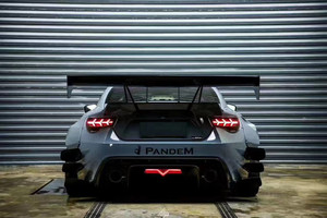 Nuevo Kit de Carrocería <span class=keywords><strong>GT86</strong></span> para FAW <span class=keywords><strong>GR</strong></span> 2012-2016, Estilo Rocket Rabbit Mejorado, Parachoques, Alerón, Guardabarros, Faldones Laterales - Product Image 4