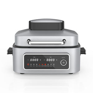 Ndoor-<span class=keywords><strong>airfryer</strong></span> 6 <span class=keywords><strong>en</strong></span> 1 multifuncional, 7QT Touch con pantalla táctil, tiempo de visualización ajustable sin humo - Product Image 5