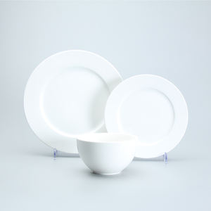 Ensemble de vaisselle de cuisine classique en porcelaine blanche, <span class=keywords><strong>Service</strong></span> de vaisselle de <span class=keywords><strong>18</strong></span> assiettes pour 6 - Product Image 2