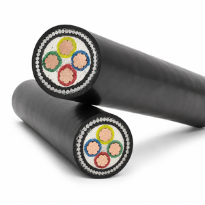 Fournisseur vérifié Câble YJV32 blindé en acier Protection supplémentaire 4 conducteurs 25mm2-70mm2 - Product Image 1