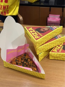 Cajas de Pizza Personalizadas al por Mayor de Todos los Tamaños para Llevar, Cajas de Cartón Corrugado/Kraft - Product Image 4