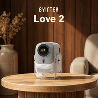 Projecteur intelligent LED 4K 1080P 2026 pour LOVE 2 U6, mise au point automatique, 350 ANSI, Android 9, WiFi, Home Cinema Beamer